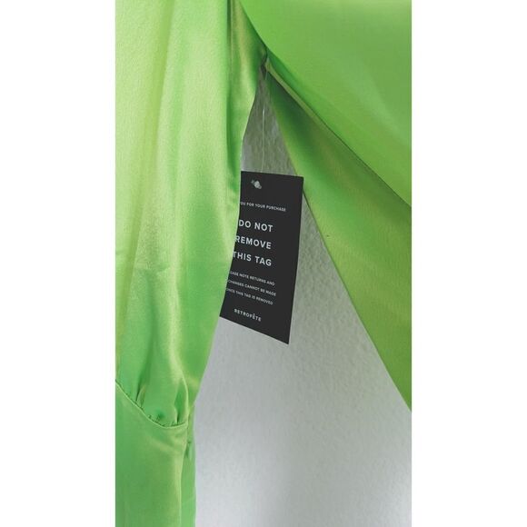 Retrofete ALLEGRA DRESS Lime Punch XS - Picture 10 of 15